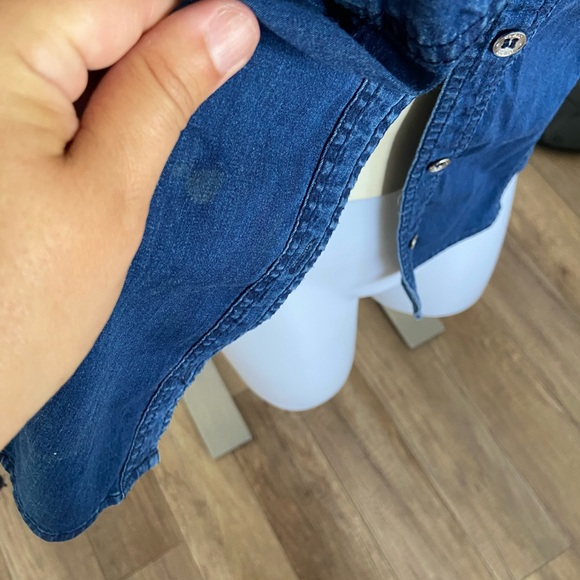 Blue denim blouse 🧵 - Picture 4 of 5